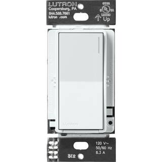 Lutron Sunnata Companion Switch only for use with Sunnata OnOff Switches Glacier White (ST-RS-GL) ST-RS-GL