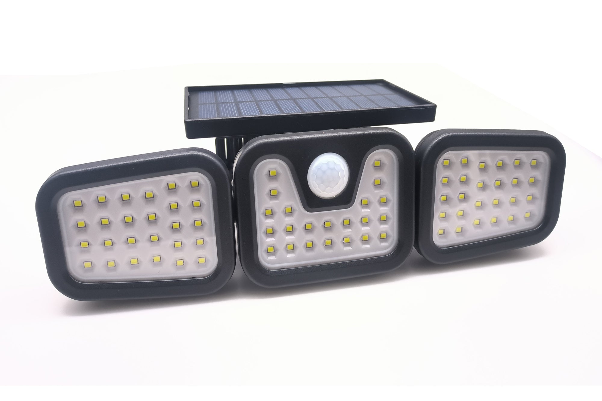 Aolyty Solar Wall Lights， Motion Sensor Flood Light 3 Modes 6000K for Porch Garden