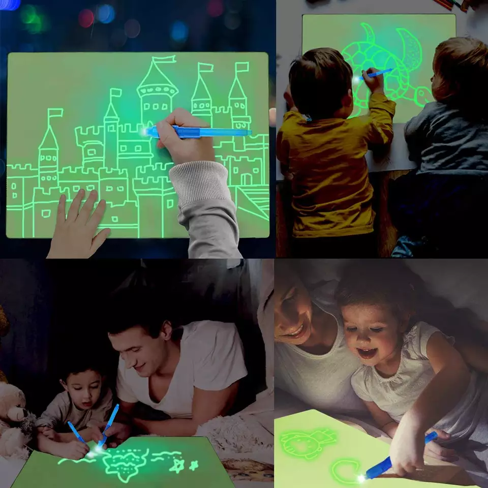 🔥BIG SALE - 25% OFF🔥🔥🌟Magic LED Light Drawing Pad - Release the Creativity of Children!☀