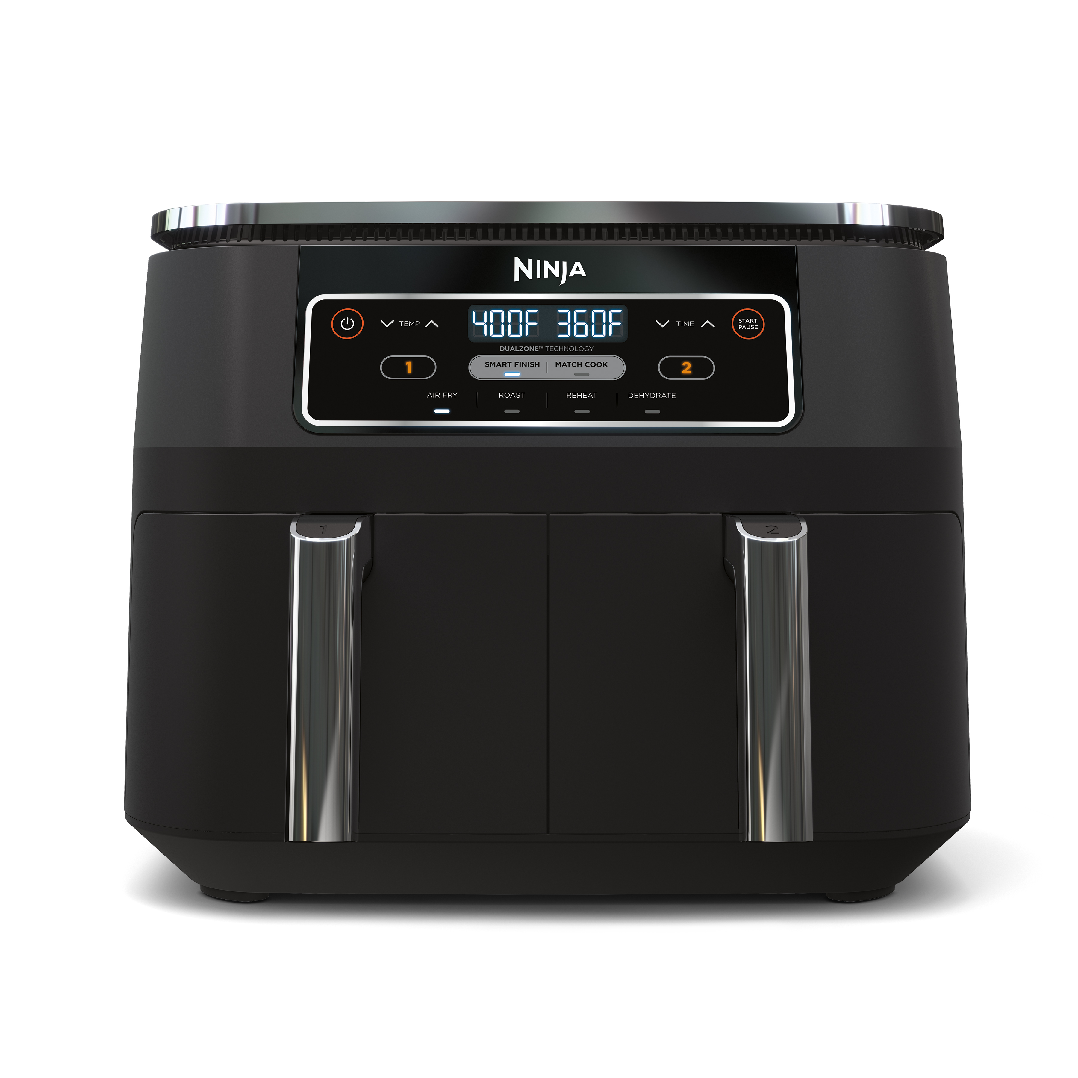 Ninja Foodi 4-in-1 8-Quart. 2-Basket Air Fryer with DualZone Technology- Air Fry， Roast， and more