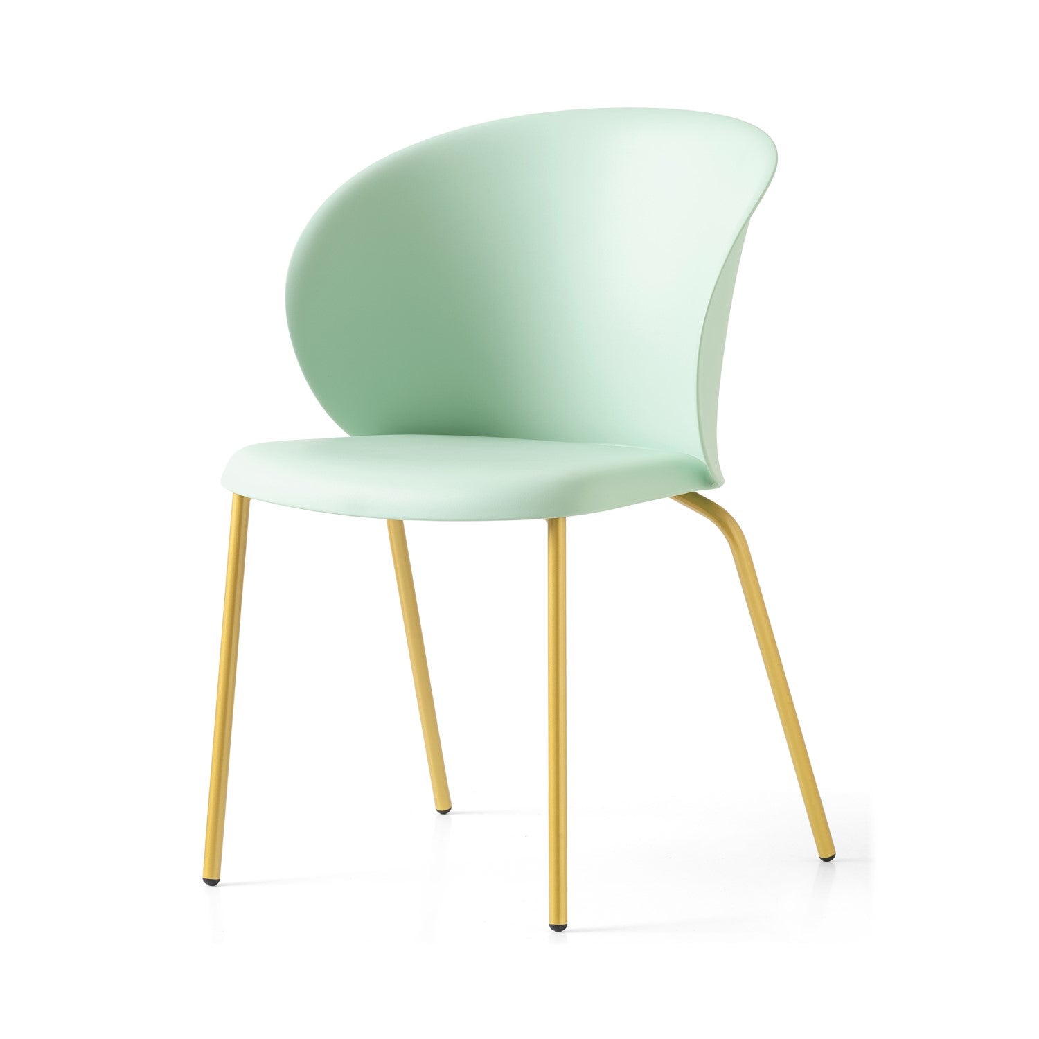 Tuka Indoor/Outdoor Painted Brass Leg Chair