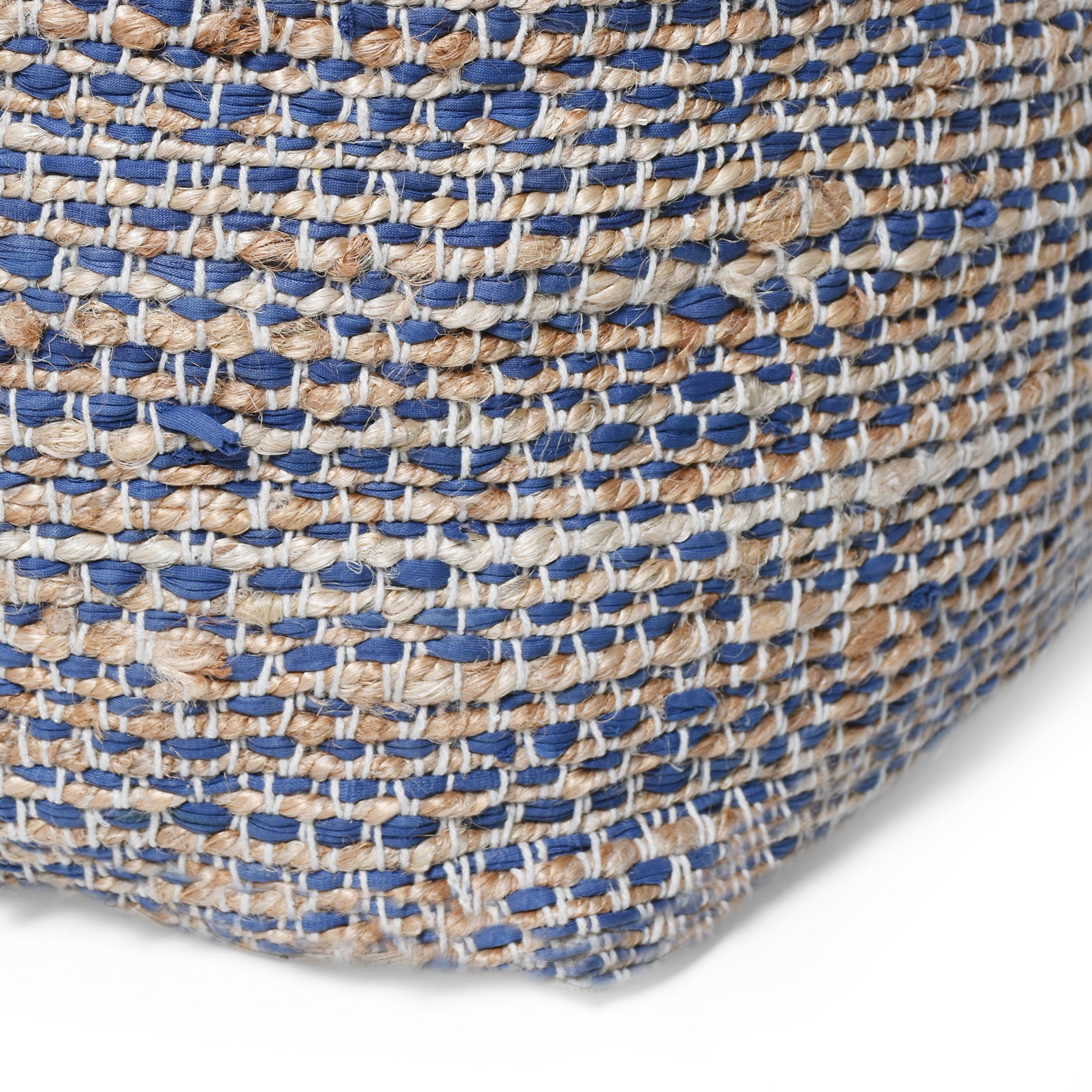 Maja Boho Handcrafted Fabric Pouf