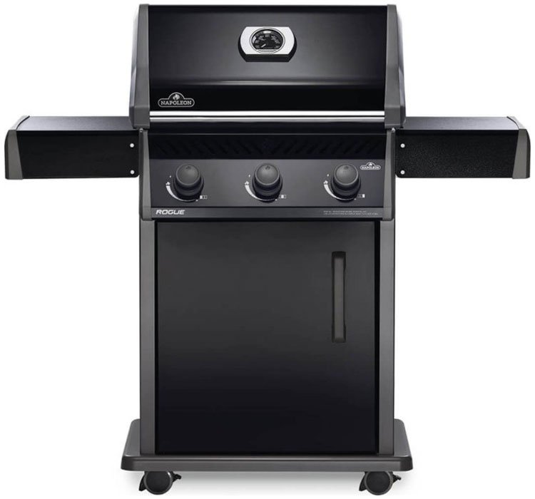 Napoleon Rogue 425 Natural Gas Grill in Black