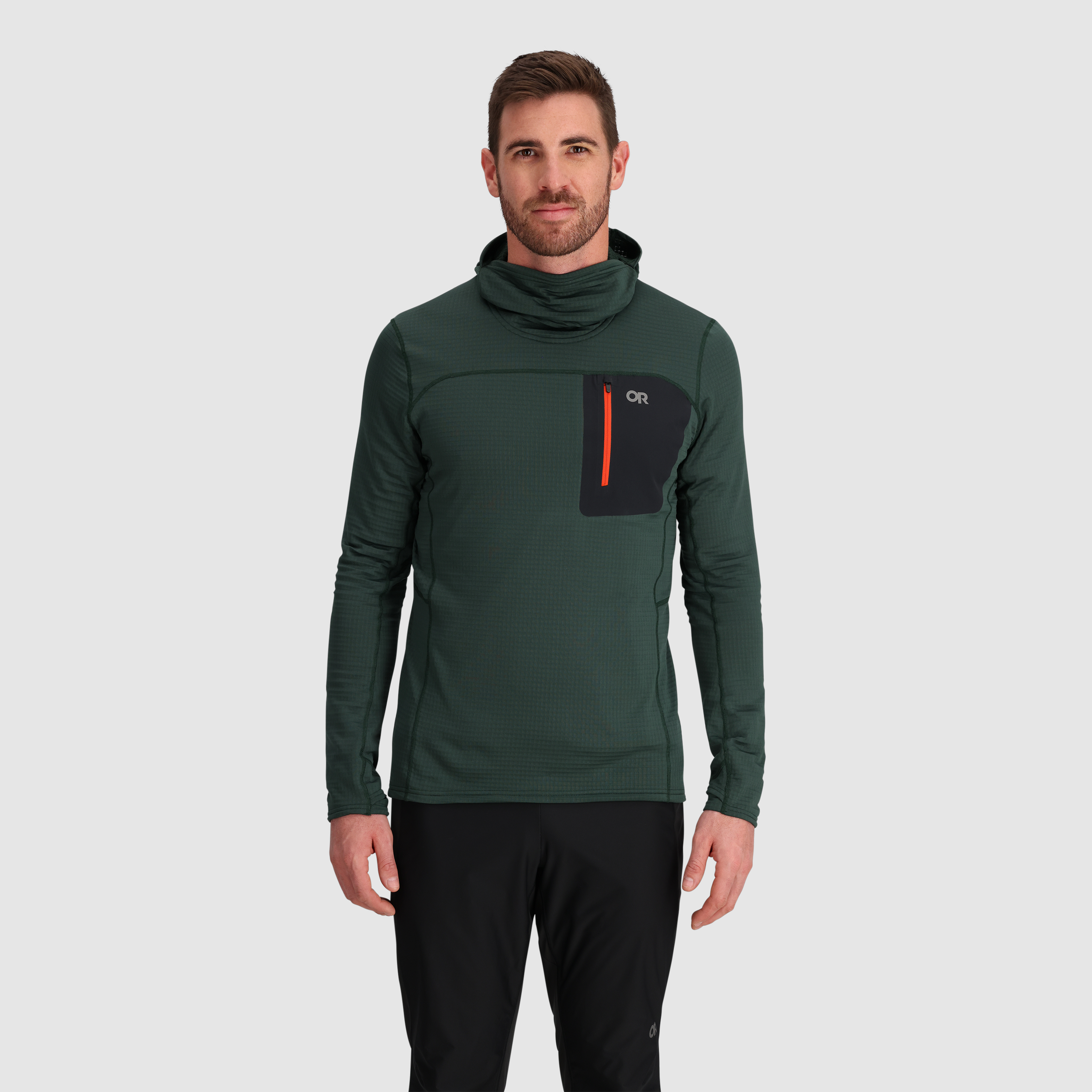 Men's Vigor Grid Fleece Pullover Hoodie