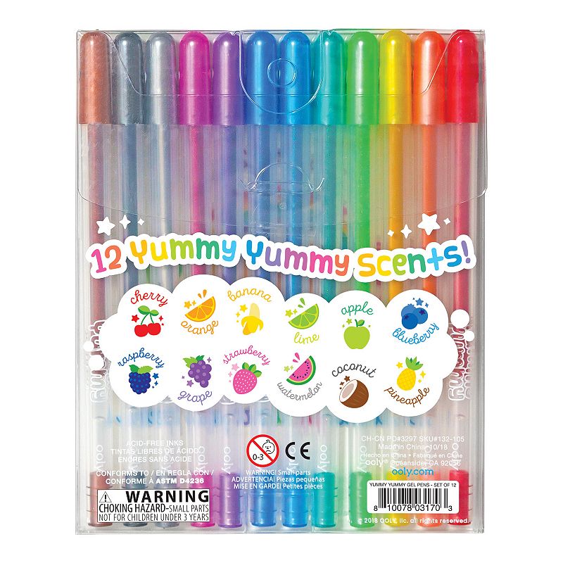 Ooly Yummy Yummy Scented Glitter Gel Pen Set