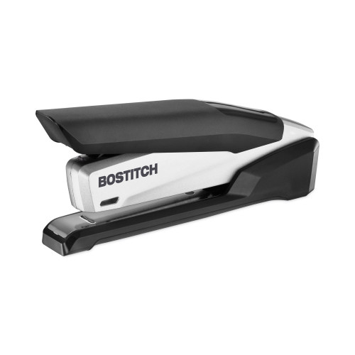 Bostitch InPower Spring-Powered Premium Desktop Stapler， 28-Sheet Capacity， Black/Silver (1110)