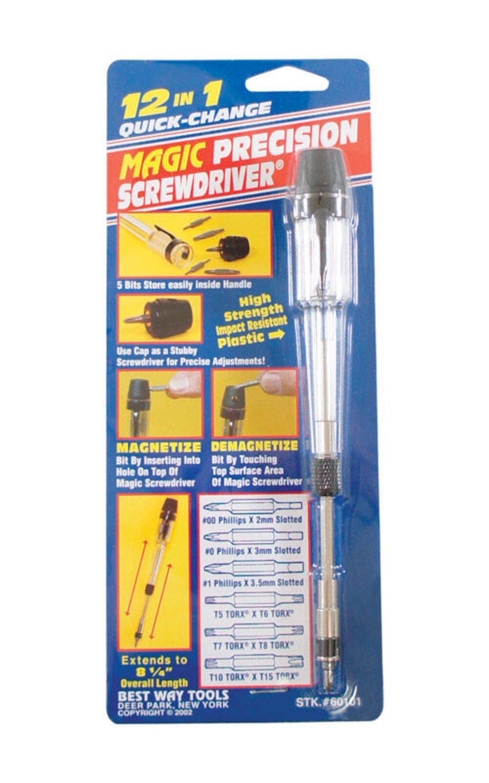 12 IN 1 SCREWDRIVER