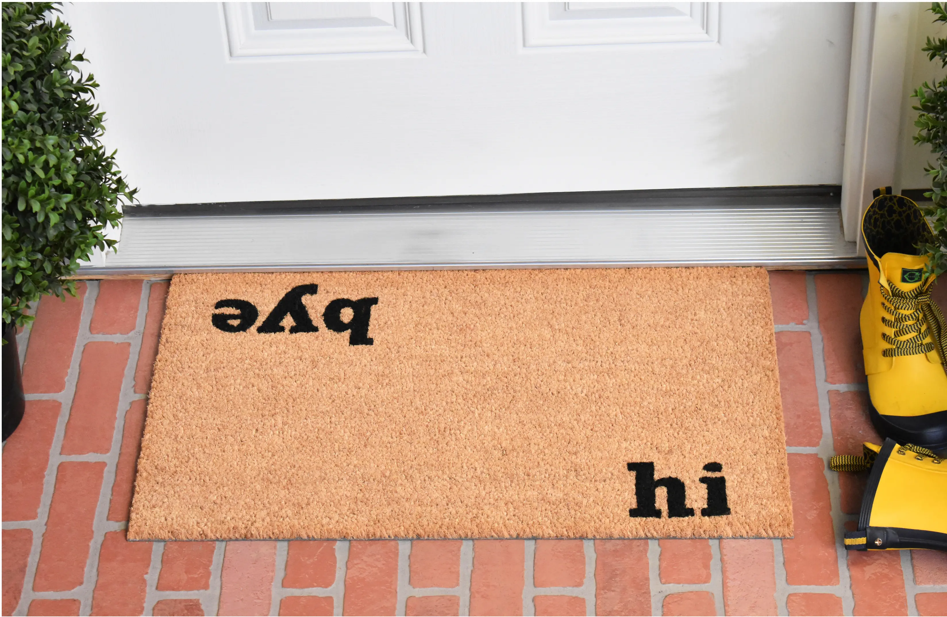 Hi， Bye Doormat