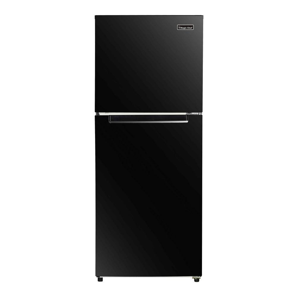 Magic Chef 10.1 cu. ft. Top Freezer Refrigerator in Black HMDR1000BE