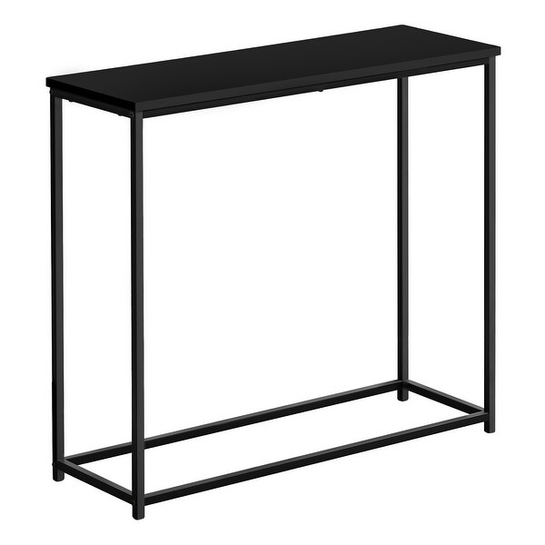 Accent Table， Console， Entryway， Narrow， Sofa， Living Room， Bedroom， Metal， Laminate， Contemporary， Modern