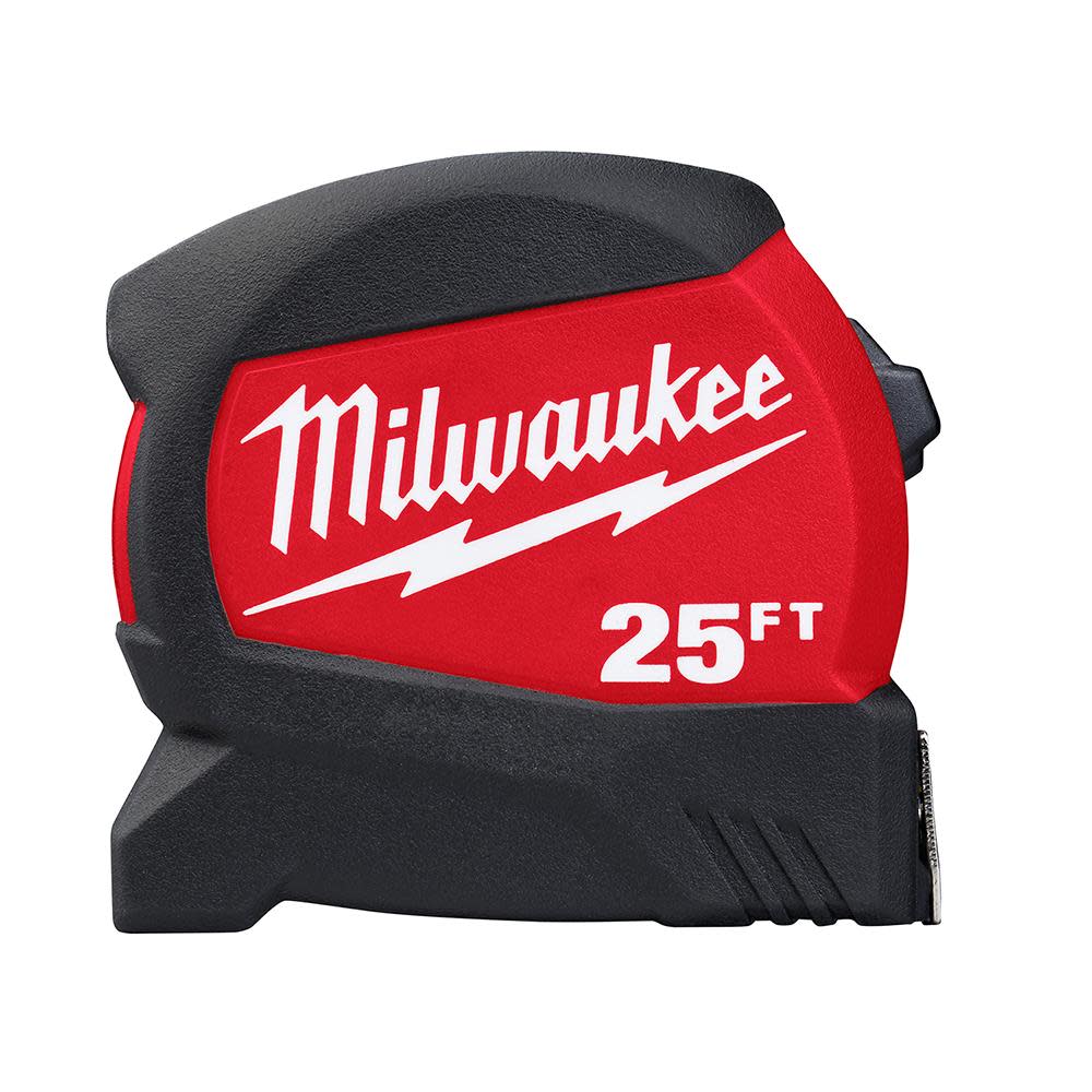 Milwaukee 25' Compact Wide Blade Tape Measure 2-Pack 48-22-0425G from Milwaukee