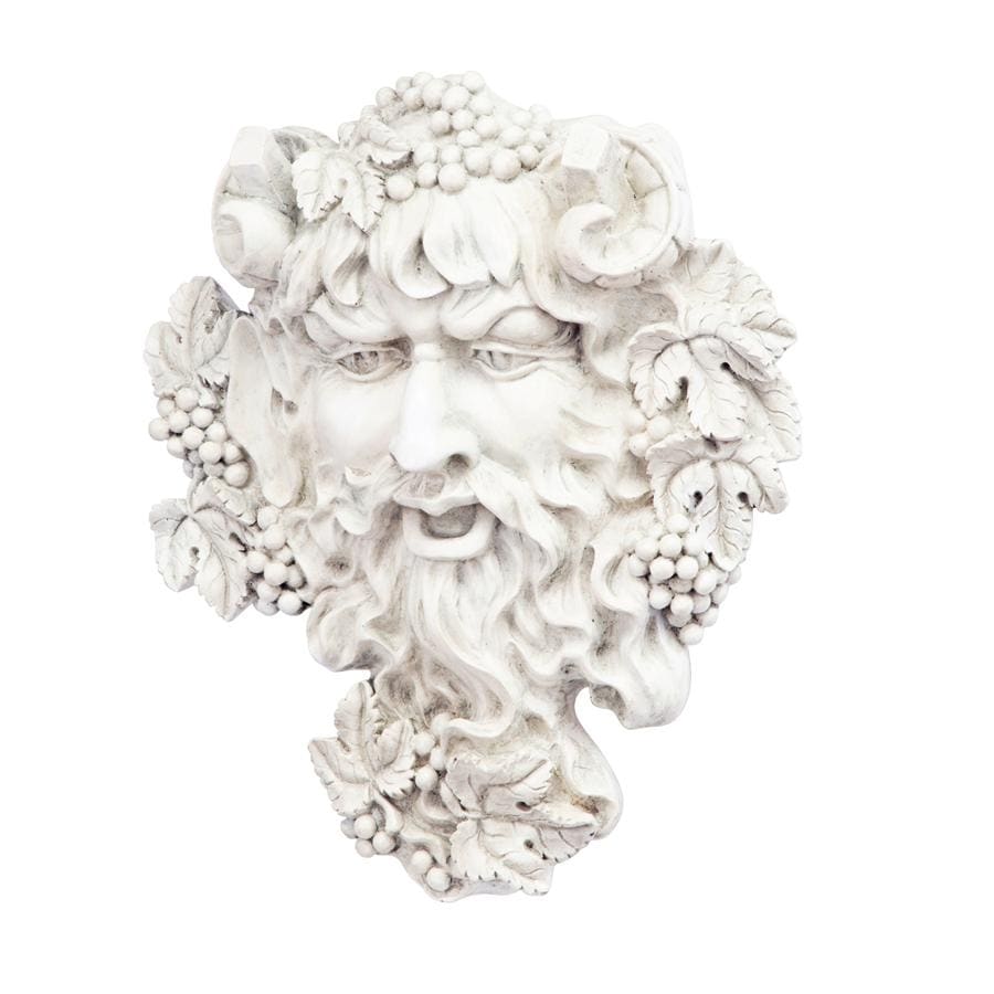 Design Toscano Bacchus  God of Wine Greenman Wall Sculpture: Medium