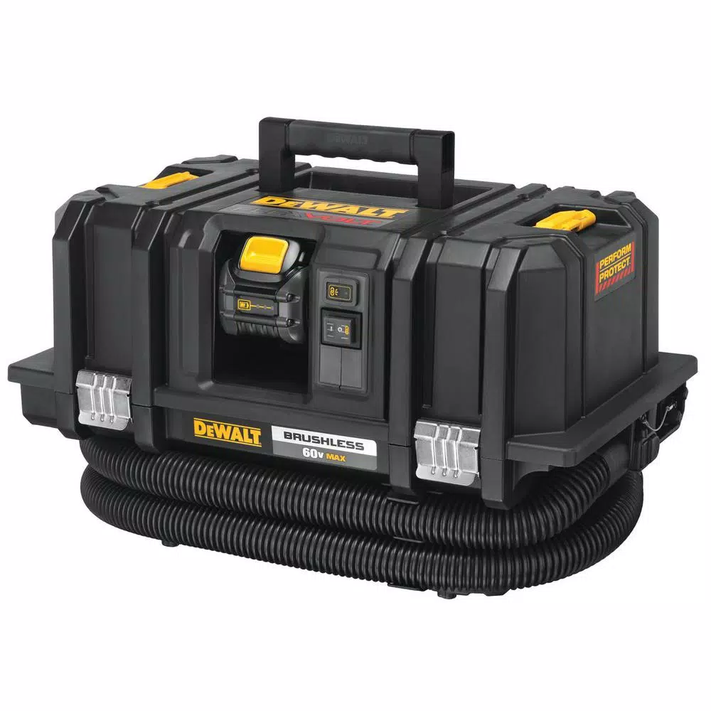 DEWALT FLEXVOLT 60-Volt MAX Cordless Dust Extractor Kit with (2) FLEXVOLT 6.0Ah Batteries and#8211; XDC Depot