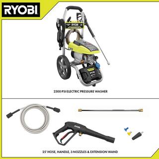 RYOBI 2300 PSI 1.2 GPM High Performance Cold Water Corded Electric Pressure Washer RY142300