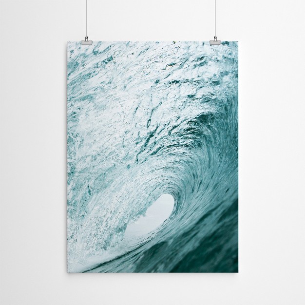 Americanflat Coastal Wave By Sisi And Seb Poster Art Print