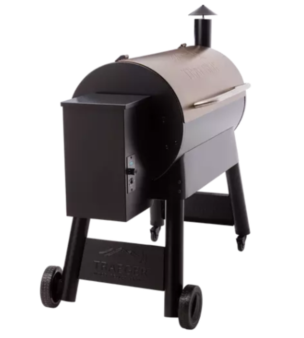 PRO 34 Bronze Wood Pellet Grill with Digital Controller ;