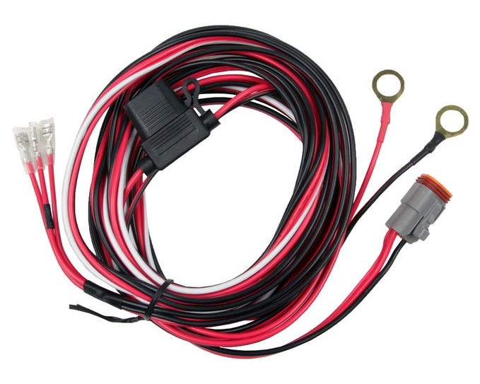 Rigid Industries 3-Wire Single Light Low Harness - 40188