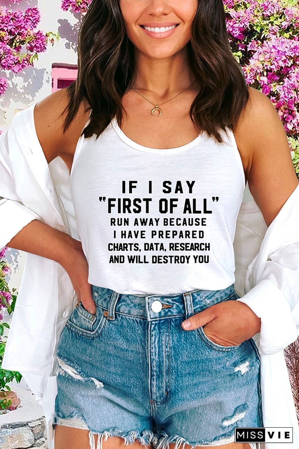 Fun Phrase Tank Top