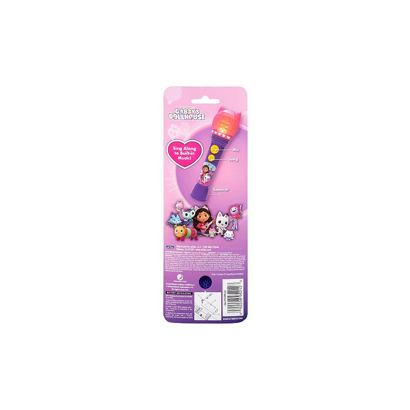 KIDdesigns Gabby's Dollhouse Sing-Along Microphone