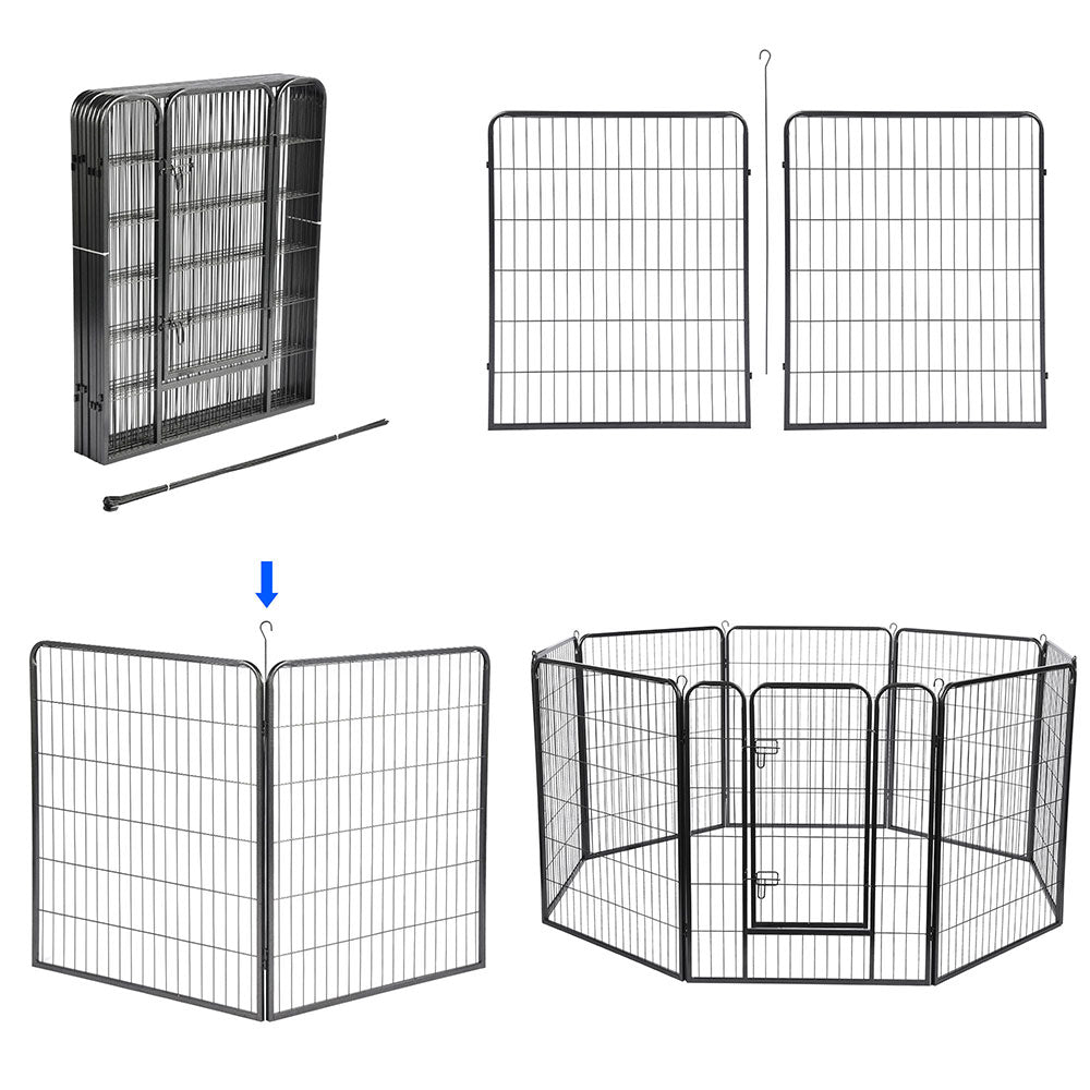 Yescom Heavy Duty Dog Playpen 40