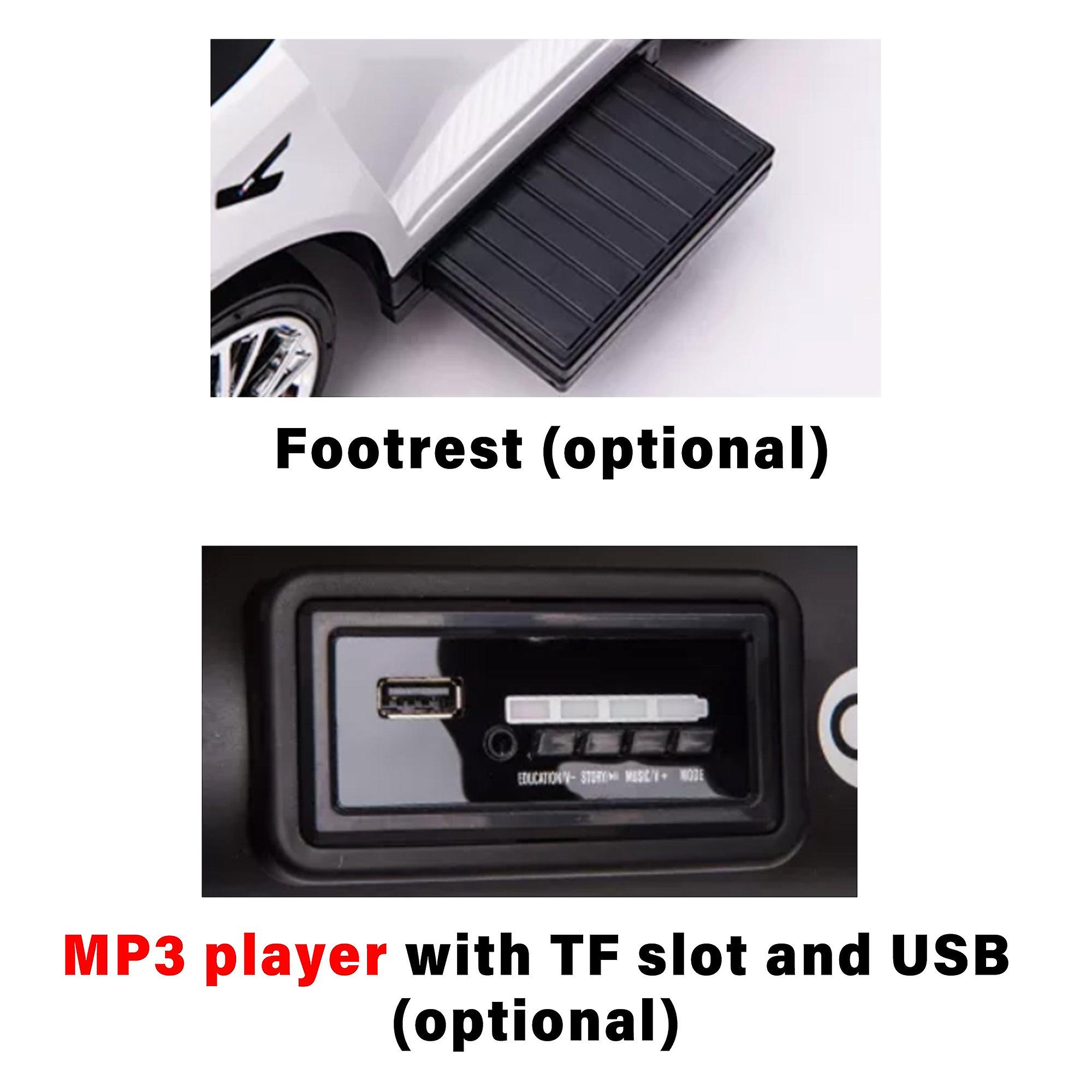 Bmw m5 4-in-1 push pedal ride on car baby walker