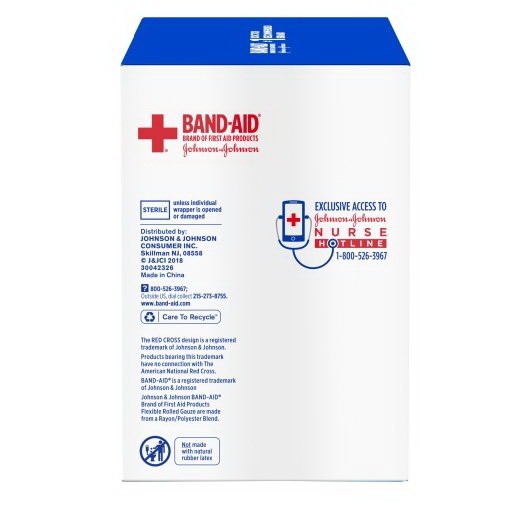 Band Aid Flex Gauze 3 Inch X 1.2 Yard Roll  5 Coun...