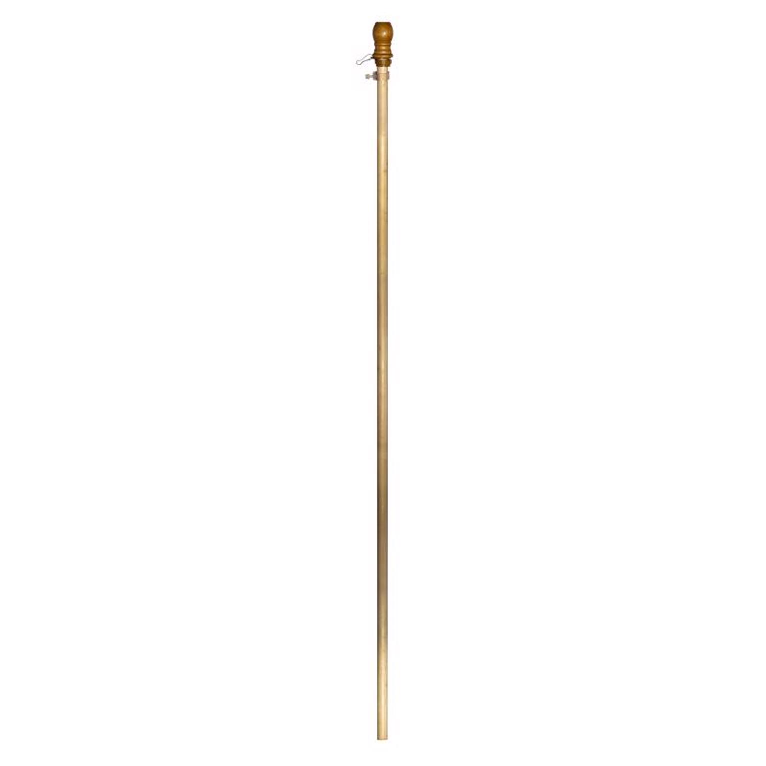 Valley Forge 5 ft. L Wood Flag Pole