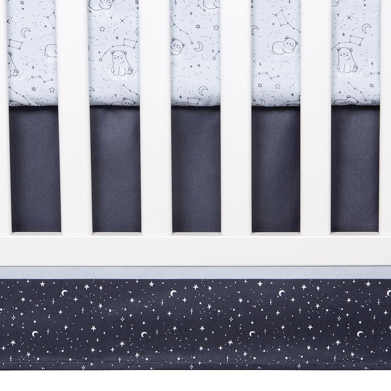 Sammy and Lou Bearly Dreaming 4 Piece Crib Bedding Set