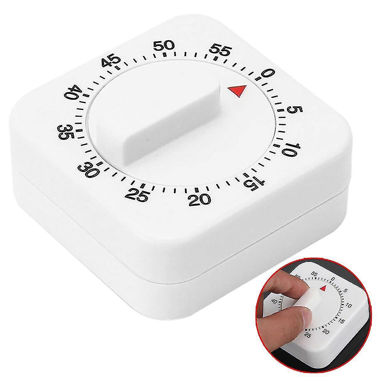 0-60 Minute Kitchen Cooking Baking Timer Wind Up Mechanical Alarm Clock