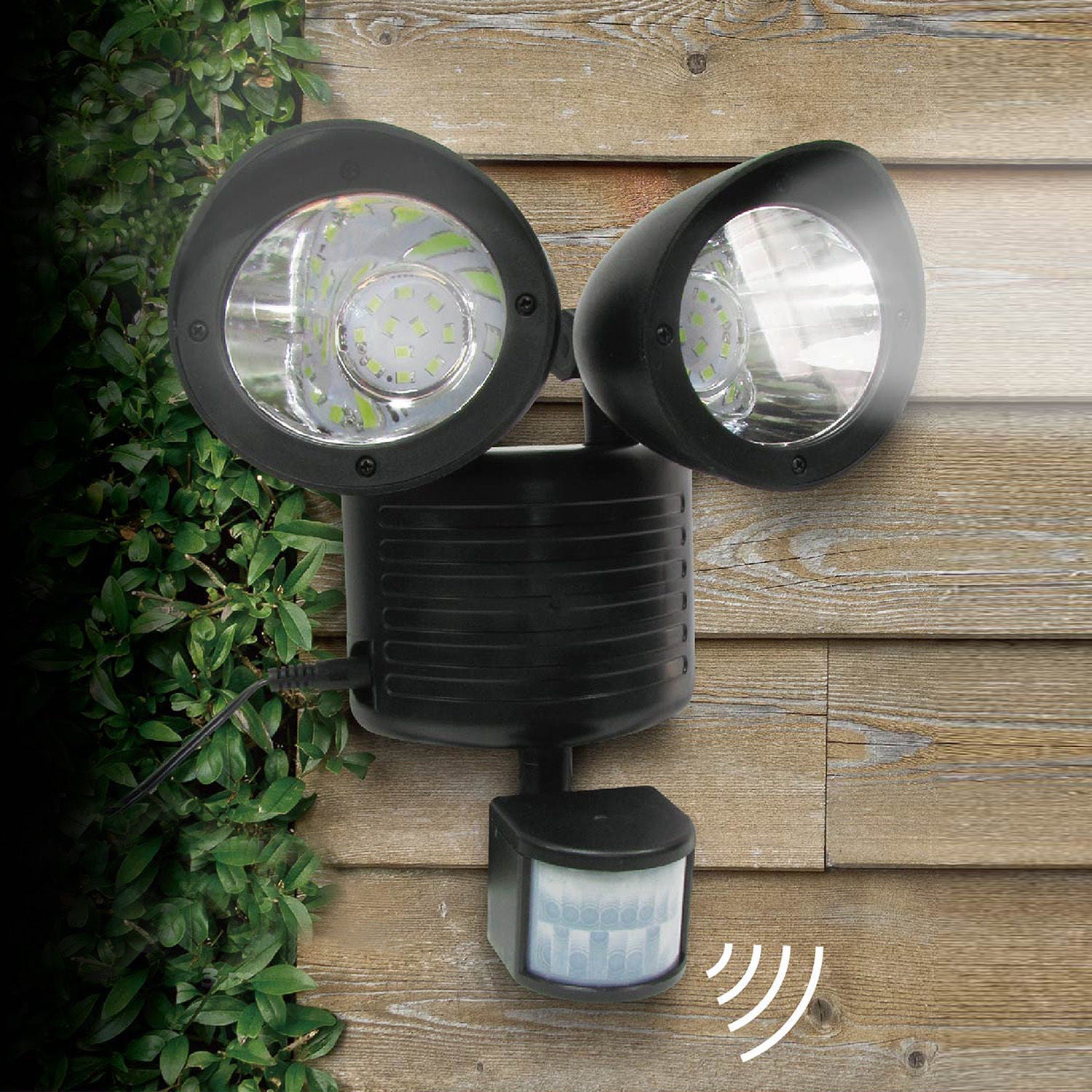 Dual 22 LEDs Security Detector Solar Spot Light Motion Sensor Outdoor Floodlight