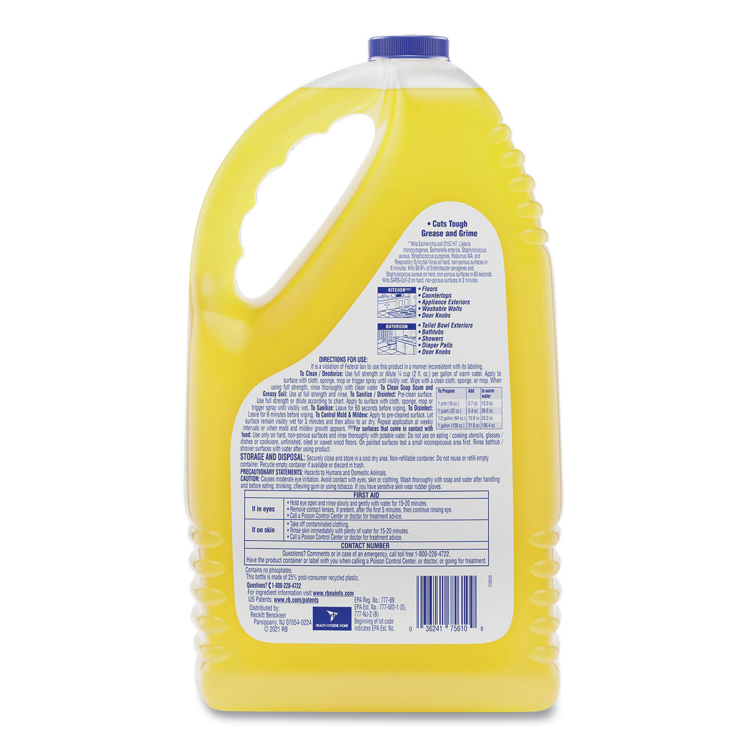 Clean and Fresh Multi-Surface Cleaner by LYSOLandreg; Brand RAC77617EA