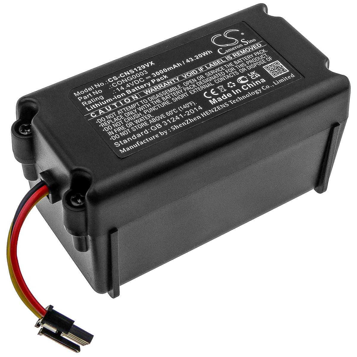 Bagotte BL509 Replacement Battery BatteryClerkcom Vacuum