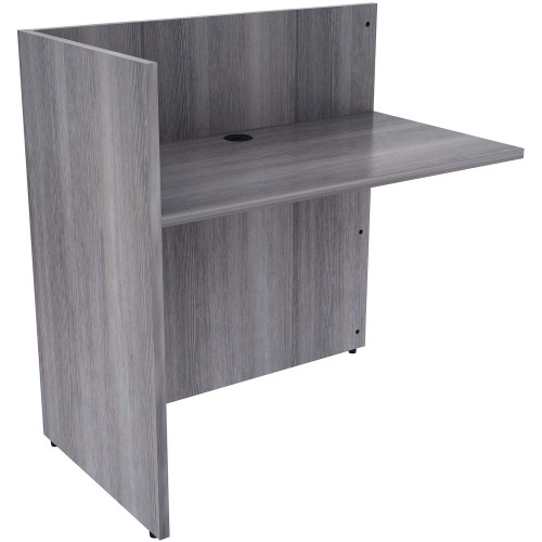 Lorell Weathered Charcoal Laminate Desking (18308)