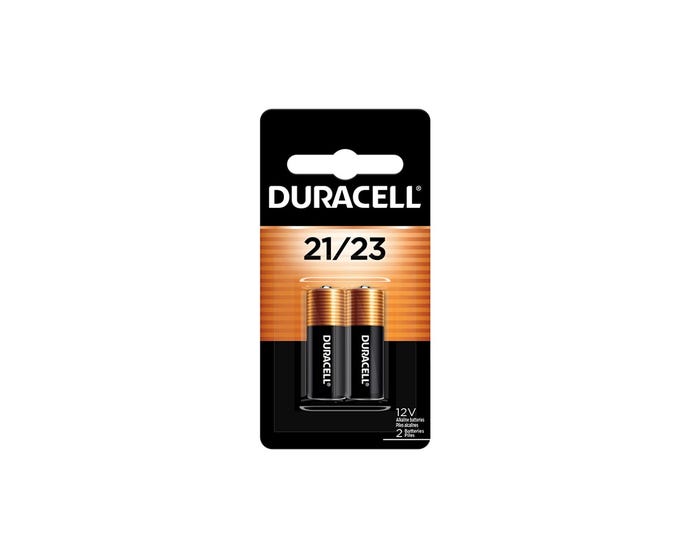 Duracell 21/23 12V Specialty Alkaline Battery， 2 Pack