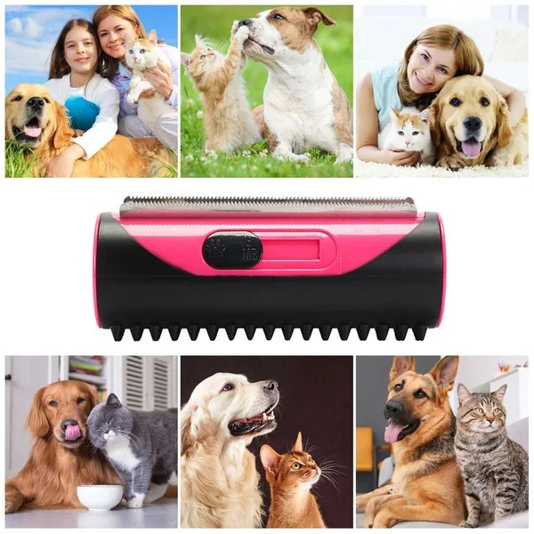 Multifuncional Pet Hair Removing Grooming Brush