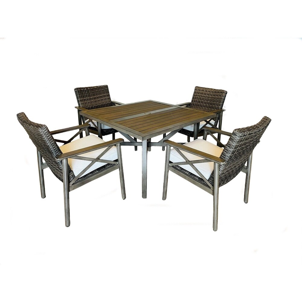 Agio Dylan 5 Piece Dining Set   42\