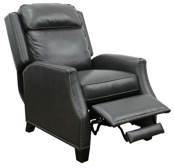 7 4568 Van Buren Recliner  Gray   Contemporary   Recliner Chairs   by BisonOffice  Houzz