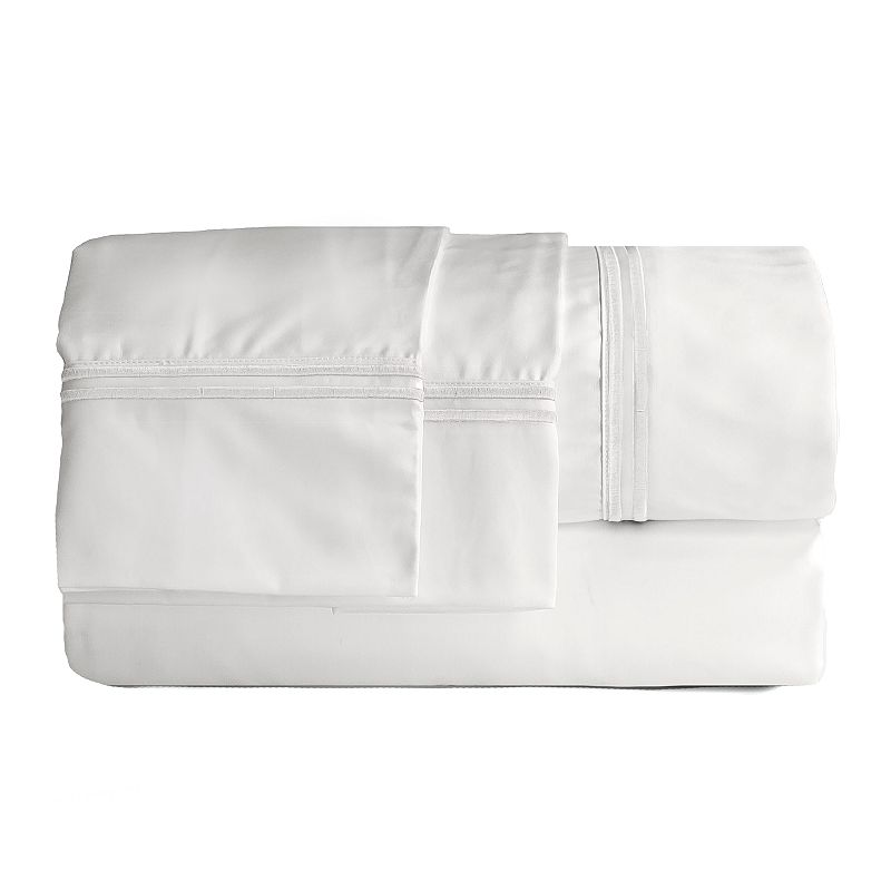 Hotel Peninsula Embroidered Stripe Sheet Set