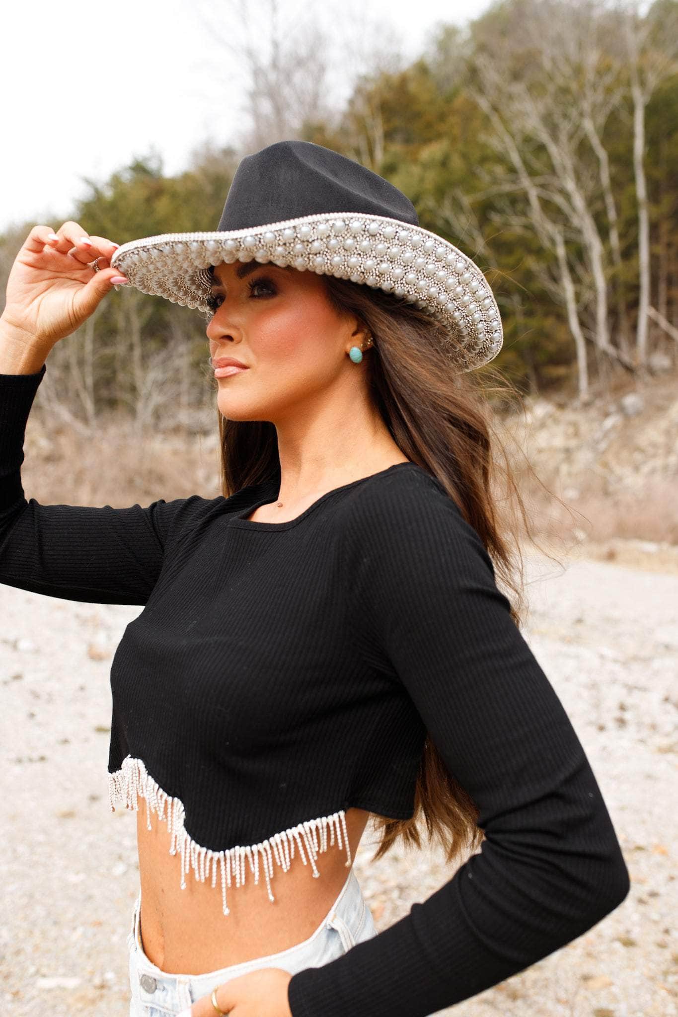 Total Glam Rhinestone Top