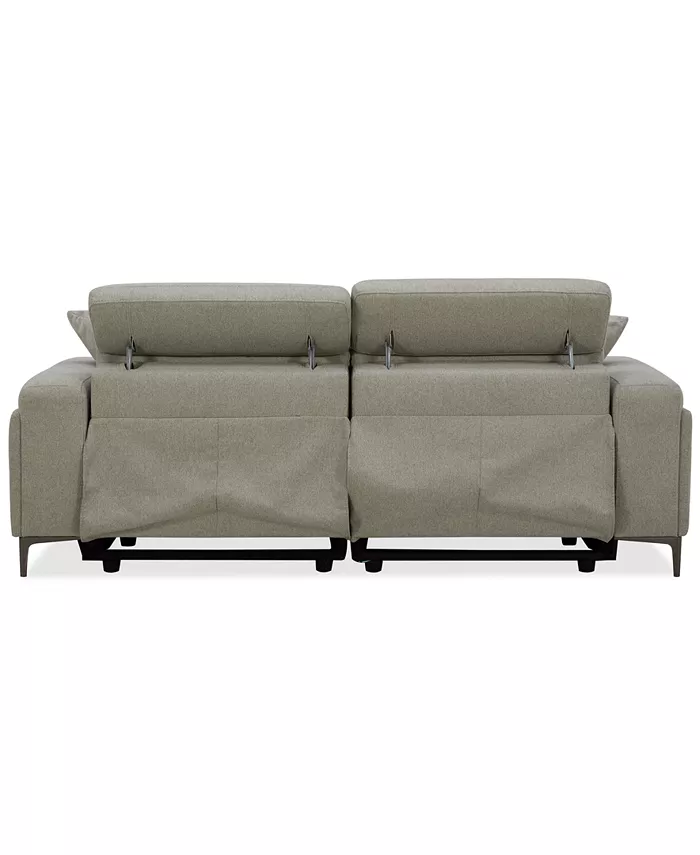 Furniture Adney 88 2 Pc Zero Gravity Fabric Sofa with 2 Power Recliners