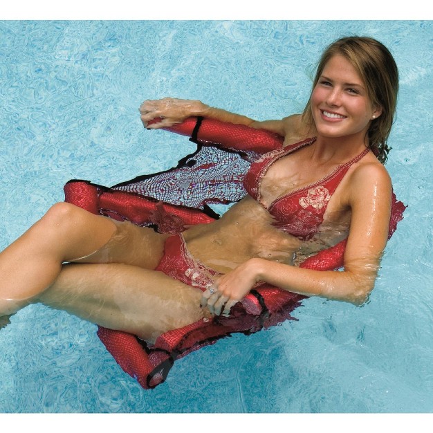 Swimline Water Sports Foam 1 person Noodle Fun Seat For The Swimming Pool Red