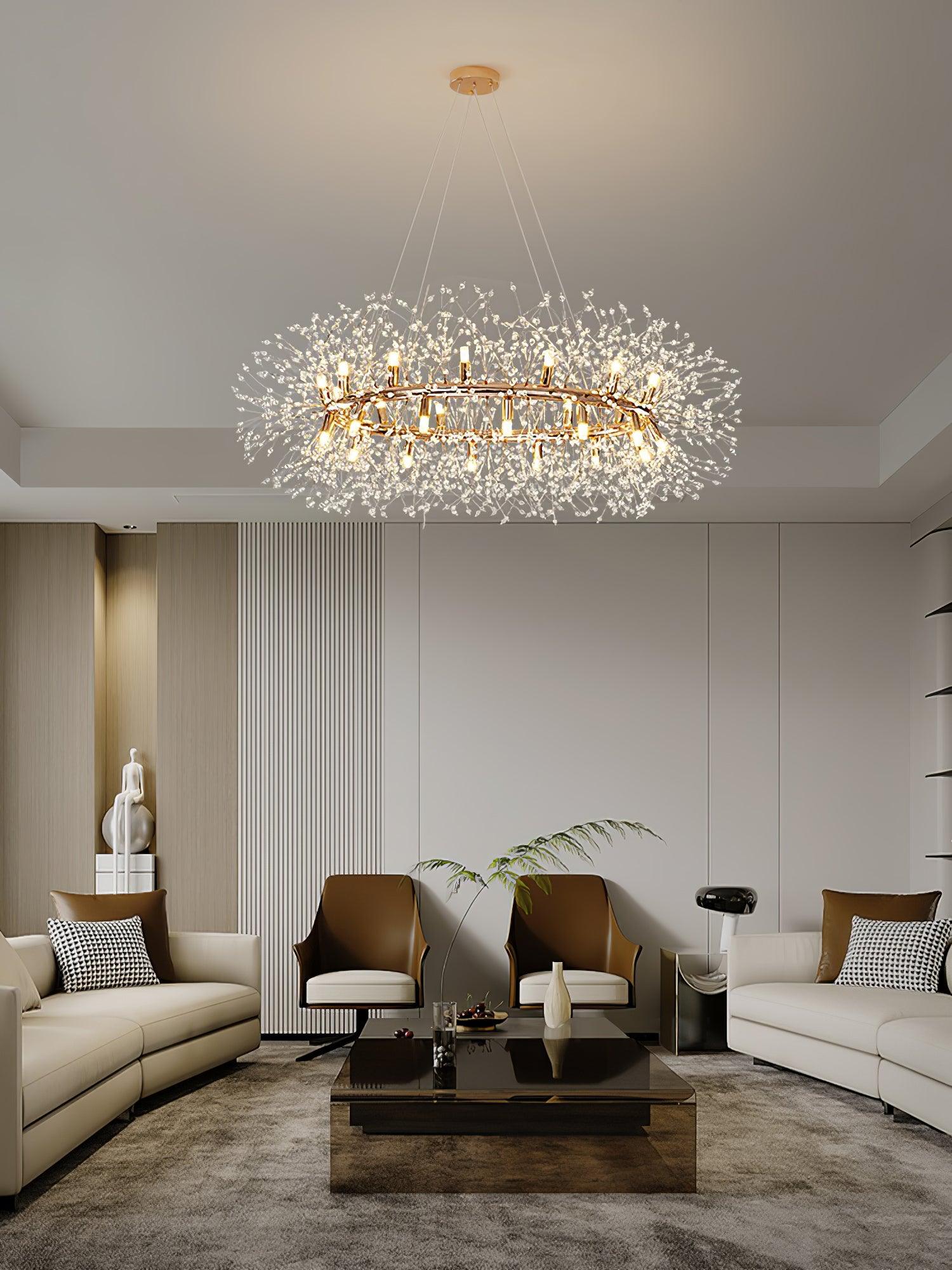 Dandelion Round Chandelier