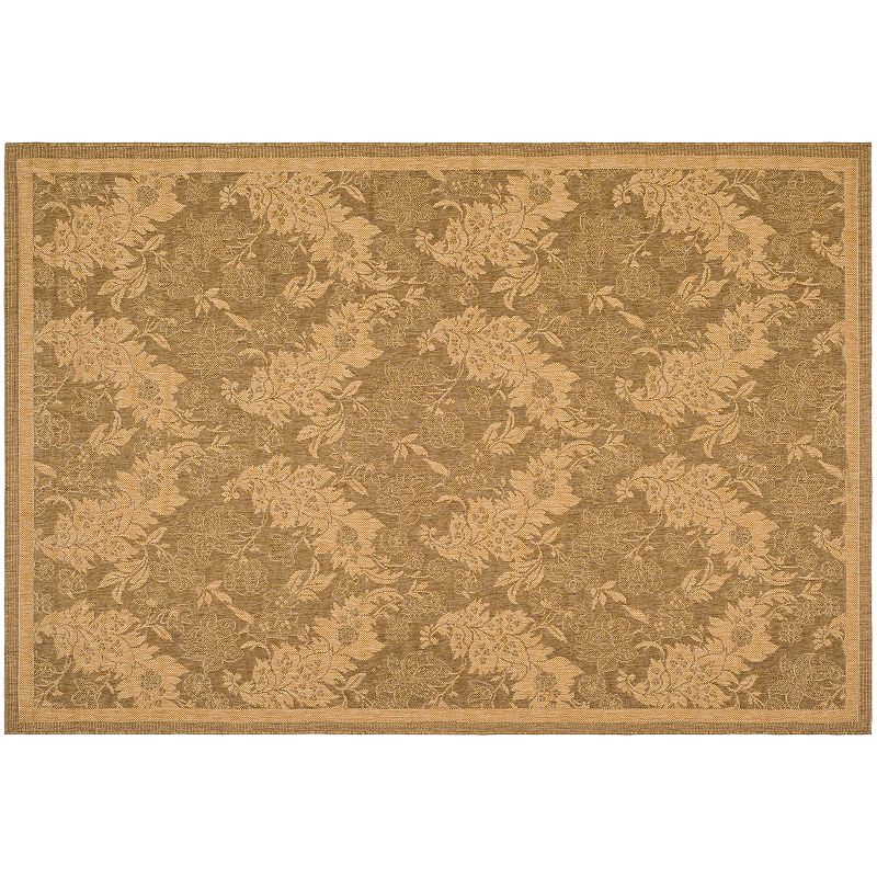 Safavieh Courtyard Floral Print Indoor Outdoor Rug