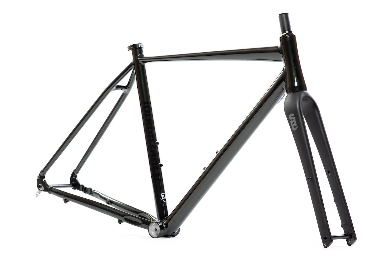 6061 Black Label All-Road - Frame & Fork Set - Dark Woodland