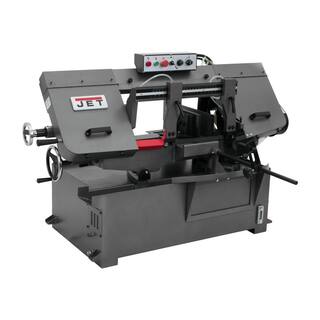 Jet 10 in. x 14 in. Metalworking Horizontal Mitering Bandsaw 230-Volt 1Ph 414479