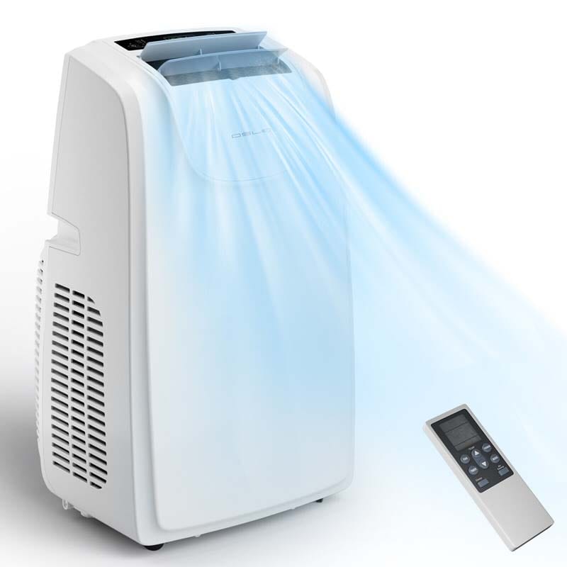 12000 BTU Portable Air Conditioner with Remote Control Cooling Fan Dehumidifier