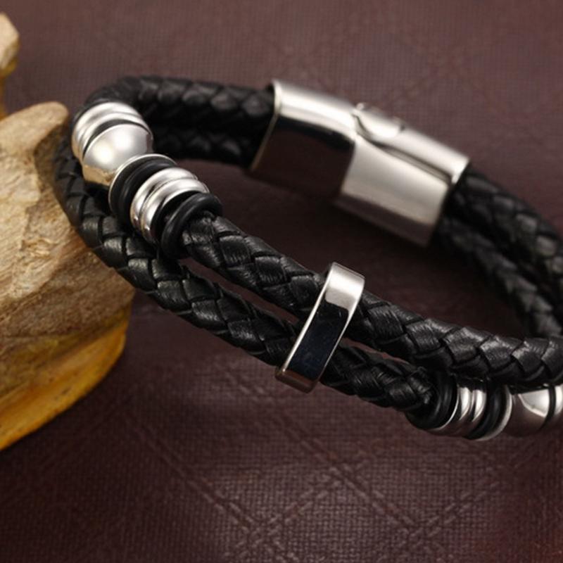 Men's Leather Bracelet