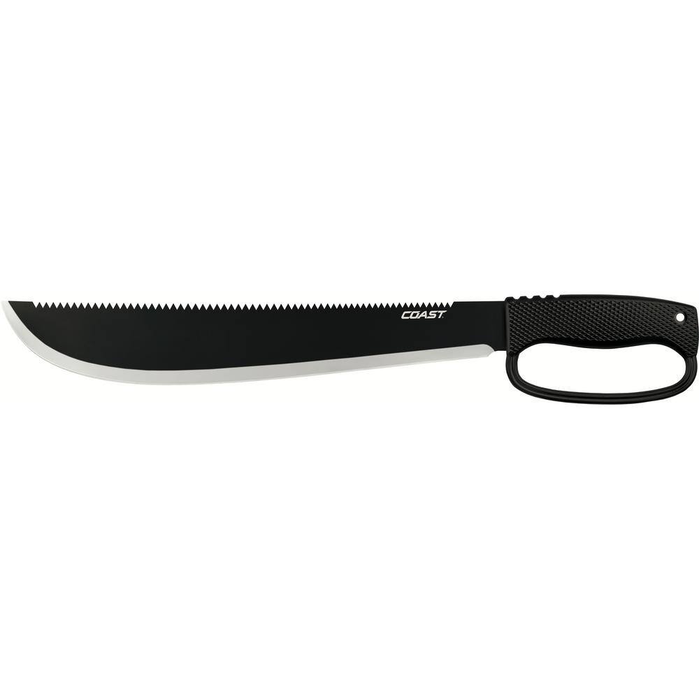 Coast F1400 14 in. Full-Tang Stainless Steel Machete with Nylon Sheath 21629