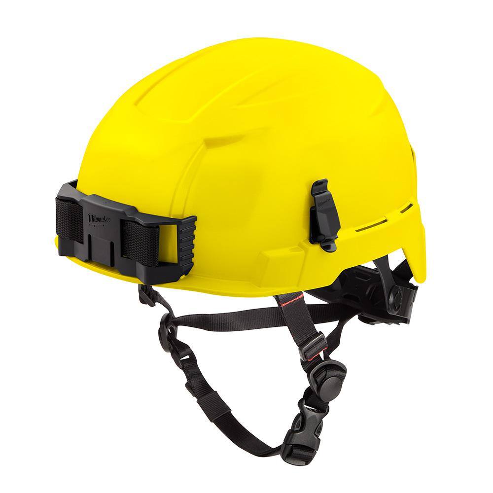 MW BOLT Yellow Type 2 Class E Non-Vented Safety Helmet 48-73-1303