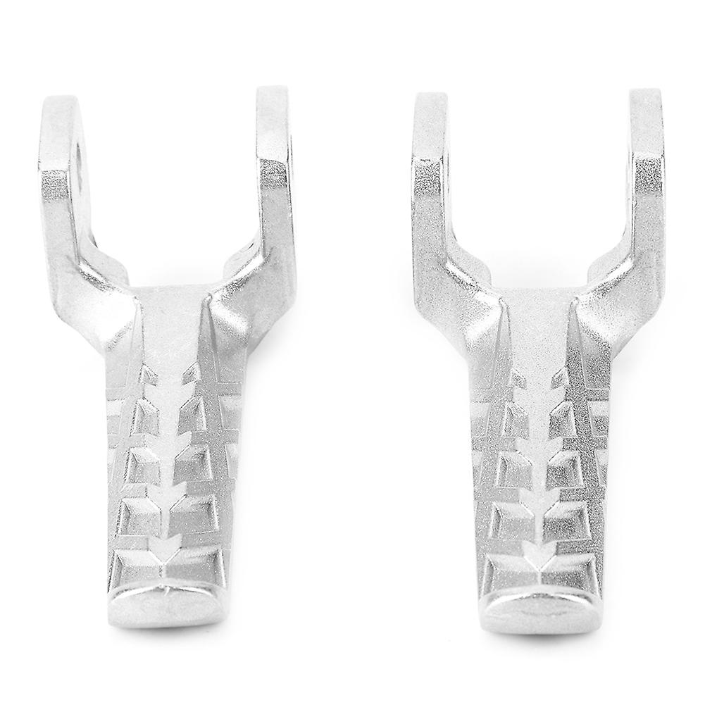 1pair Motorcycle Rear Foot Pegs Footrest Plate For Honda Xr250 Xr400 Xr600